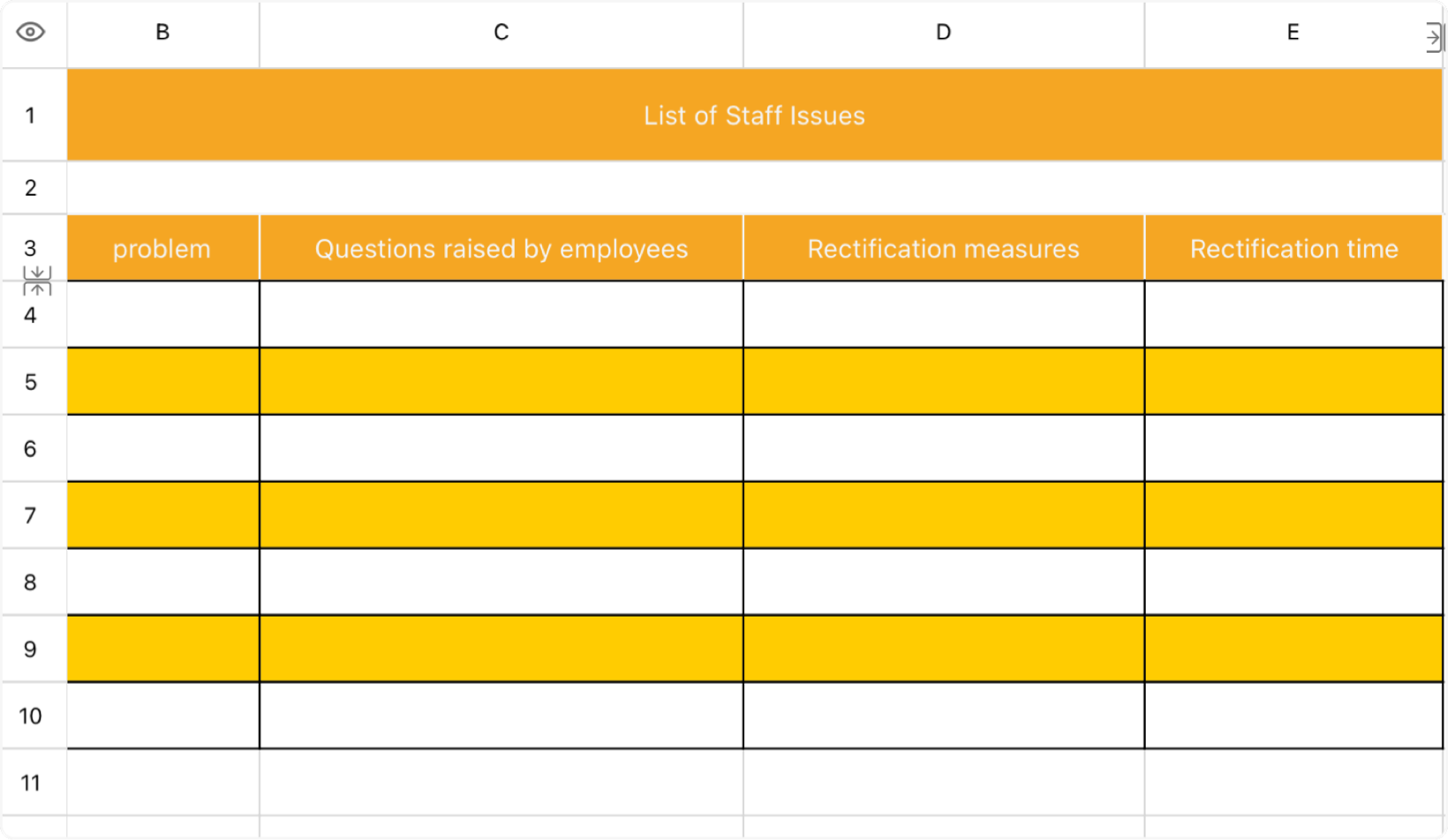 List of question 1